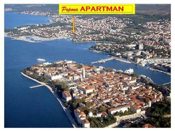 Apartment Popona Zadar Eksteriør billede